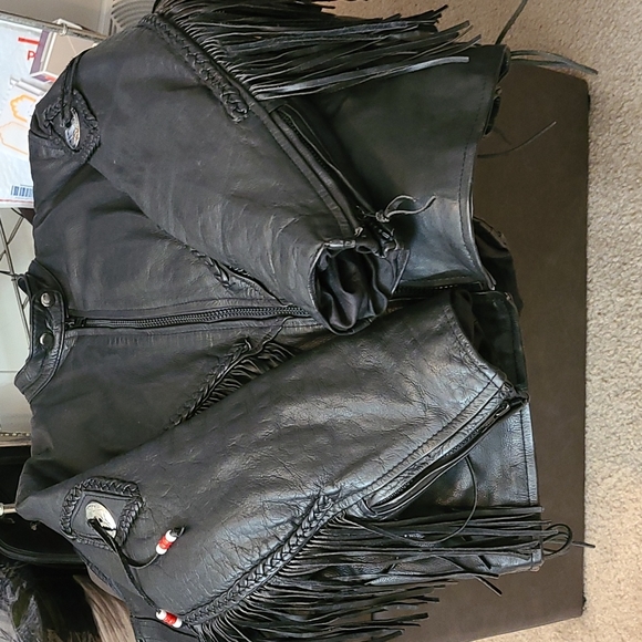 **Last Chance**Vintage Hot leathers ladies jacket - Picture 15 of 15